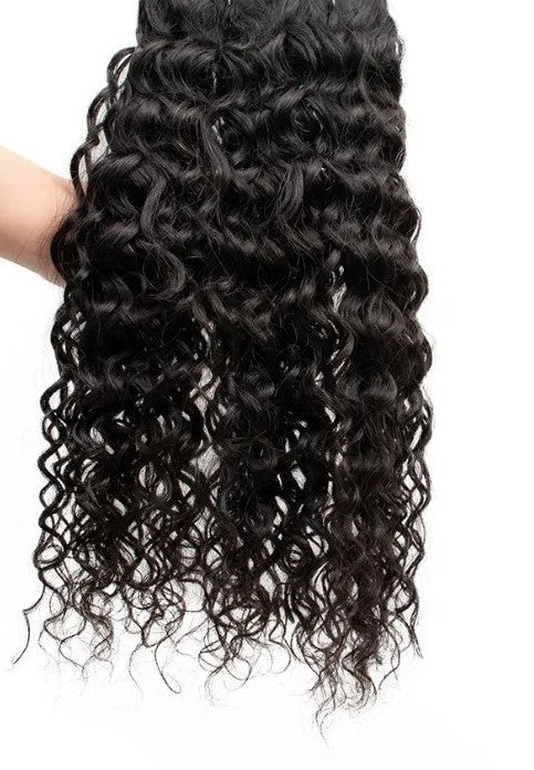 Clip-In Extensions – Water Wave (6pcs/115g) | 100% Pure Virgin Human Hair